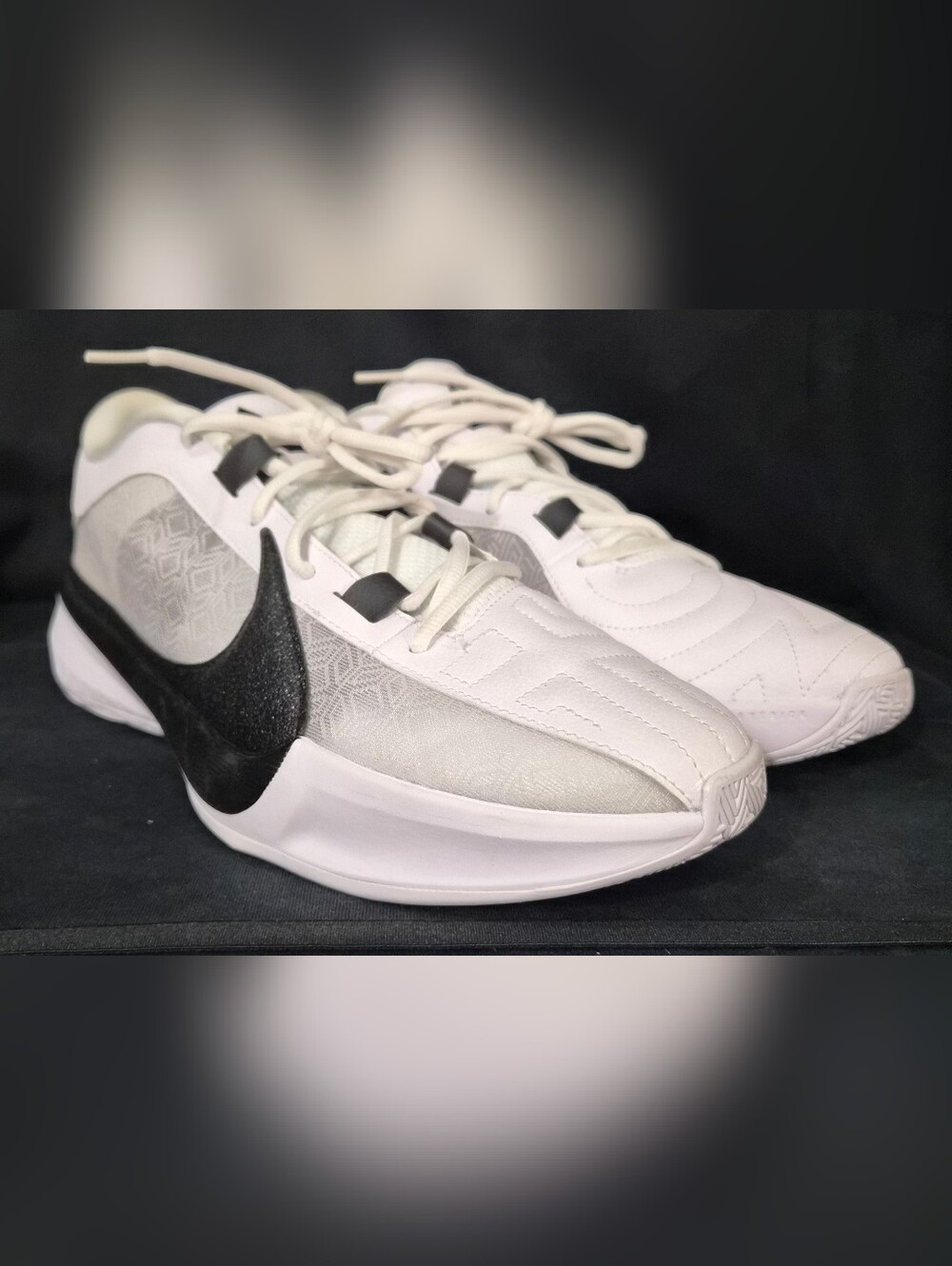 Men's Nike Zoom Freak 5 TB "White/Black" (DZ2946-100) Sz. 13